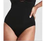 ASSETS by SPANX Women's Remarkable Results High-Waist Control Briefs M