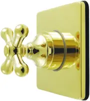 Kingston Brass KS404.AX Restoration Single Handle 6 Function - Brass