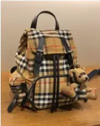 在飛比找Yahoo!奇摩拍賣優惠-Burberry 雙肩包 Rucksack Vintage 