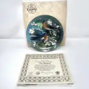 Edwin M. Knowles “The BLUEBIRD” Kevin Daniel Porcelain Plate Limited Ed