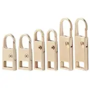 Biaungdo 6 Pcs Zipper Pull Replacement, Detachable Zipper Pull Tabs Slider