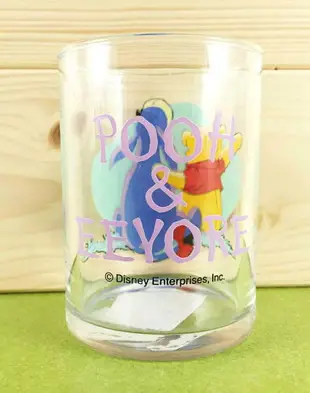 【震撼精品百貨】Winnie the Pooh 小熊維尼 玻璃杯-驢子 震撼日式精品百貨