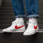 NIKE BLAZER MID 77 紅 奶油白 高幫復古時尚百搭休閒鞋 BQ6806-102