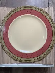 Waverly Fine Stoneware Made In Poland Dinner Plate Set Of 4 With Original Box