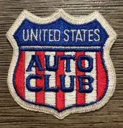 VINTAGE UNITED STATES AUTO CLUB PATCH! USAC Never Used