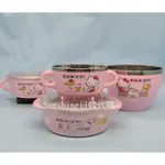 限量現貨 韓國製 KITTY 凱蒂貓 不鏽鋼碗 止滑 附蓋 大碗 小碗 碗公 泡麵碗 防燙碗 兒童碗 雙耳碗