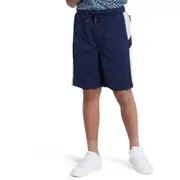 Umbro Boys Mesh Panel Shorts - Navy