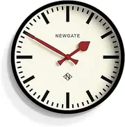 Newgate Luggage Clock Black