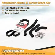 Radiator Hose + Gates Belt Kit for Subaru Liberty Outback BL BP 3.0L 2003-2004 (for: Subaru)