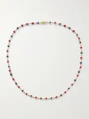 [42 SUNS] 42 SUNS - 14-karat Gold, Topaz And Peridot Necklace - One size One size Gold