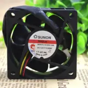 SUNON 6025 MB60251V2-000C-G99 12V 0.89W 6cm Silent Cooling Fan