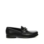 [Ferragamo] Ferragamo Gancini-detail Loafers 8 US BLACK
