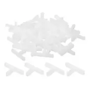 300Pcs Wall Floor Tile Plastic T Shape Spacers Tiling Tools 3mm 1/8" White