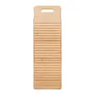 Washing Board Antiskid Household Accessory Bamboom Hand Wash Board Hole Handle