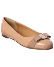 Ferragamo Varina Patent Ballet Flat