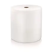 LoCor 46904 7" x 1,200' 1-Ply Hard Wound TAD Roll Towel - White (6/Carton) New