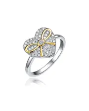 Genevive Two-Tone Ring