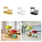 3 Tier Fruit Basket Fruit Bowl Vegetable Rack for Snack Veggie Storage