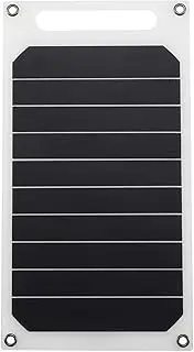 Lixada 10W 5V Solar Panel Charger USB Port Portable High Power Paper Shaped Monocrystalline Silicon for Cell Phone Camping
