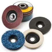 Flap Disc 4 1/2 inches, 11 Grinding Polishing Discs Set for Angle Grinder, 40...