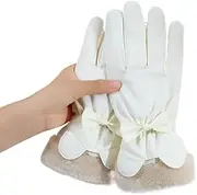[MRWYWBKF] 1 Pair Warm Cold Resistant Touchscreen Gloves for Ski and Cycling Winter for Women