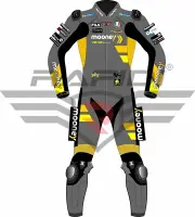 LUCA MARINI MOONEY VR/46 2022 MODEL MOTOGP MOTORBIKE LEATHER RACING SUIT