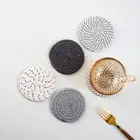8PCS Nordic Ins Cotton Rope Woven Placemat Clay Pot Mat