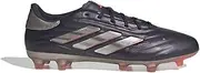[adidas] Uni Copa Pure 2.2 Fg Firm Ground, Black/Silver, 40 EU, Black and Silver, 7 US