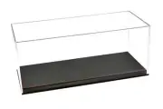 Mijo Display Case Black Leather Base with Red Stitching 1:18 MJ35015L