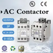 Magnetic AC Electric Contactor 12A 22A 3P Voltage 380V 220V 110V Din Rail Mount