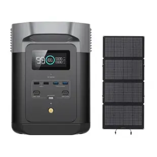 【ECOFLOW】Delta 2 儲電設備+220W 太陽能板(公司貨 商檢證號 R3E975)