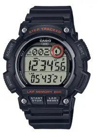 在飛比找Yahoo!奇摩拍賣優惠-【天龜 】CASIO 野戰電子計步運動錶 WS-2100H-