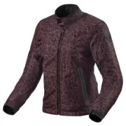 REV'IT! Shade H2O Ladies Leopard Red Jacket