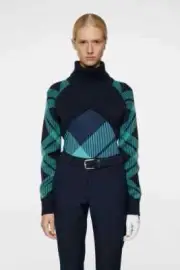 J. LINDEBERG GLENMUIR WOMEN'S Kary Bolero KNIT GOLF JL Navy SMALL NEW NWT