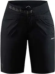 [Craft] Offroad Core XT Shorts with Pad W Women, Black, XX-Large