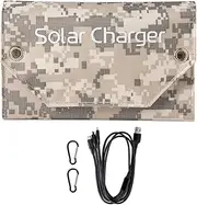 USB Portable Battery Charger 10W 5V Foldable Solar Panel for Phone (Camouflage)