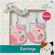 [Luv Her] Squishmallows Earrings Gift Sets - Squishmallows Reshma - Hypoallergenic Nickel-Free - Ideal Gifts for Girls' Parties, Costumes Ages 8+, No Gemstone