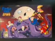 SDCC 2014 Family Guy THE QUEST FOR STUFF Poster • Numbered • Out Of 2000