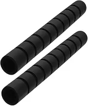 2Pcs Slip Foam Grip Covers for Pull Up Bar Comfortable Cushioned Pads for Strength Training Durable Washable Gym Bar Sleeves Enhanced Stability for Workouts