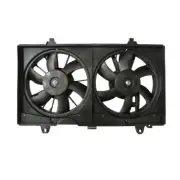 DUAL RADIATOR AND CONDENSER FAN FOR NISSAN SENTRA SE R SPEC V 2007 2008 2009 (for: Nissan)