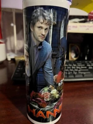 Hannibal Lecter Will Graham 20 oz tumbler Mads Mikkelsen Hugh Dancy CAST new