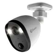 Swann SpotCam 1080P Powered Wi-Fi Security Camera with Sensor Spotlight, Home