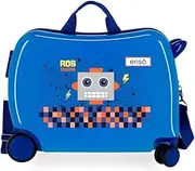 Enso Rob Friend, Blue, Talla Unica, Children's Suitcase