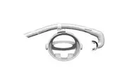 Mirage Oceania Mask and Snorkel Underwater Swimming Activity Set White