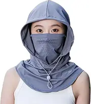 [JDYaoYing] Summer Balaclava Hat Face Mask with Neck Guard UV Protection Full Head Mask for Men Women Fishing Cycling