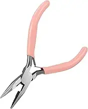 Operitacx Needle Nose Pliers Ergonomic Grip Handle Pliers DIY Jewelry Repair Hand Tool