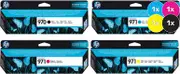 HP 970, 971 Ink Cartridge Value Pack - Includes: [1 x Black, Cyan, Magenta, Yellow]