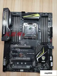 在飛比找露天拍賣優惠-現貨MSI微星 X99A WORKSTATION X99主板