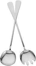 MOTHNUR Large Buffet Serving Spoon Salad Fork Set Stainless Steel for Parties Kitchen