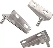 Luxshiny 3pcs Refrigerator Door Hinge Replacement Kit for Chest Freezers Industrial Refrigerators Smooth Operation with Fit Hinges for Effortless Movement